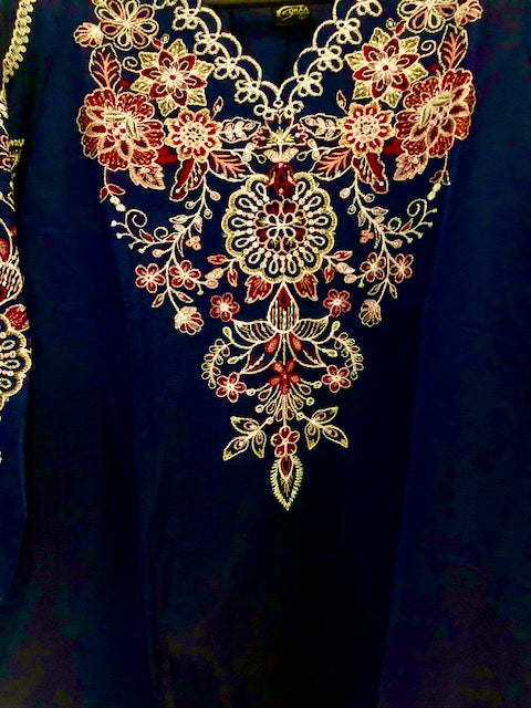 Shalwar Kameez Bleu