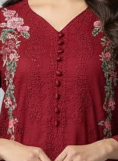 Shalwar Kameez Rouge 3 pieces