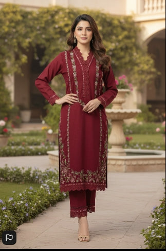 Kurta Red  2 pièces