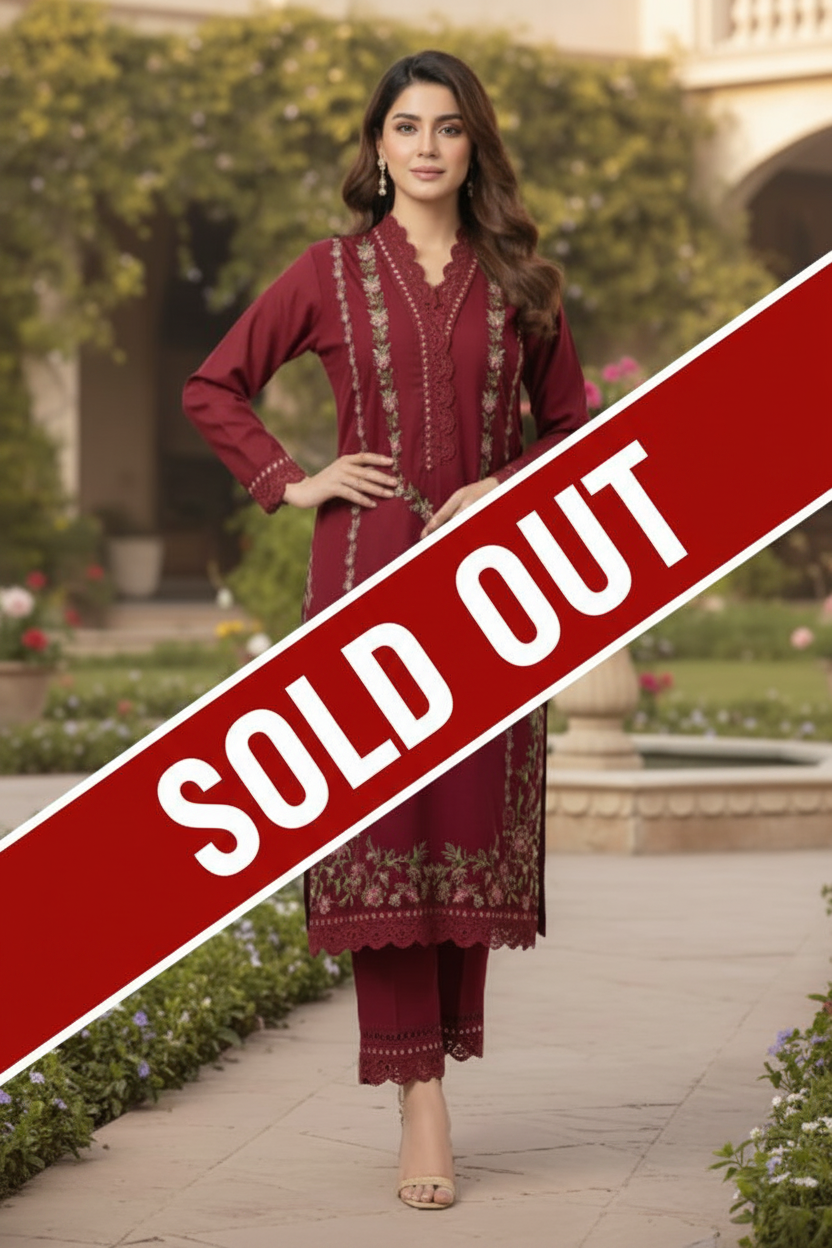 Kurta Red  2 pièces