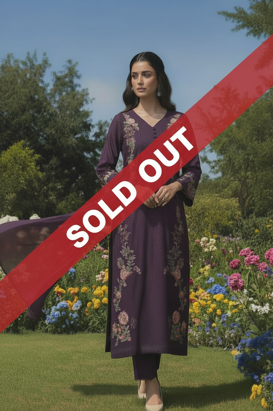 Shalwar Kameez Violette 3 pieces