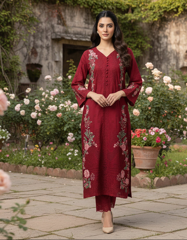 Shalwar Kameez Rouge 3 pieces